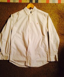 RALPH LAUREN | ホワイトB.Dシャツ(シャツ/ブラウス)