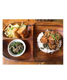 昨日のランチ | ビーガンランチ🍴高野豆腐が半端なく美味しかった〜😋(その他)