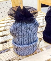 I am I ONEROOM | チュールワッチ(ニットキャップ/ビーニー)