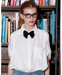 CAROLINA GLASER | テープポケットブラウス(シャツ/ブラウス)