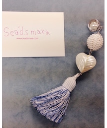 kaorinomori | Sea'ds mara タッセルイヤリング(イヤリング)