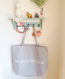 DEAN & DELUCA
トートバッグ グレー L(トートバッグ)