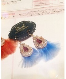 Feather Earrings | ピアス（両耳用）