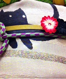 TSUMORI CHISATO | 猫帯(和装小物)