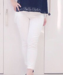 PAGEBOY | ホワイトデニムスキニー
(その他パンツ)