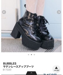 BUBBLES | ブーツ