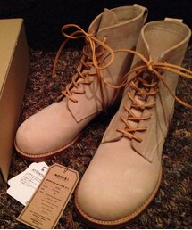 NORIEI | 馬のヌメ革のブーツです
ツルツルにする時が楽しみ(ブーツ)