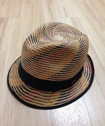 BILTMORE | マルチカラーのストローで織られた
カナダ製のハットです。

ロスのブランドで、レザーのボストンバッグを扱ったことがありますが、古いブランドと思います。

オーバーライド購入(ハット)