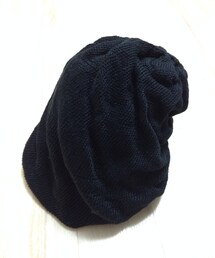 CA4LA | 2014ss 麻ニット帽
ターバンテイストのドレープを出した独特の雰囲気です(ニットキャップ/ビーニー)