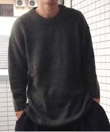 H&M | H&Mの今期秋冬のレディースのニットです
ダークグリーンのミックスニット
ダラーんとしたシルエットです(ニット/セーター)