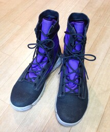 NIKE | <NIKE SFB HF TZ>
COLOR:ANTHRACITE/VARSITY PURPLE
￥19,950-(TAX IN)

ナイキのエキスパートデザイナーチーム「IK(Innovation kitchen） 」が生み出したニュータイプのコンバットブーツです。

藤原ヒロシさんの提案カラーです！(ブーツ)