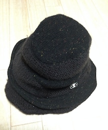 OVERRIDE | ツバが二重のワイヤーハット
ツイードでカントリーテイスト
(ハット)