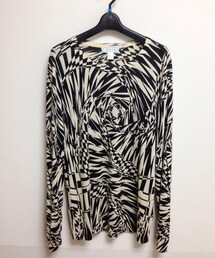 H&M | ヴェルサーチ×H&Mの幾何学ニットカットソー(Tシャツ/カットソー)