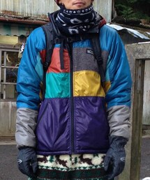 MANASTASH | クレイジーカラーのプリマロフト
リバーシブルパーカ
シェルにはパーテックスとハイテク駆使してます(ダウンジャケット/コート)