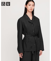 UNIQLO | シャツジャケット(テーラードジャケット)