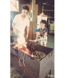 カツオの藁焼き体験～(^O^)/ | 初体験～🎵(その他)