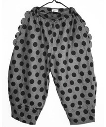 frankygrow | dots scalloped big pants (LL)(パンツ)