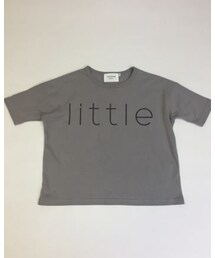nunuforme | little tee graybeige (145)(Tシャツ/カットソー)