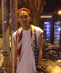 TOPMAN | American flag. (マフラー)