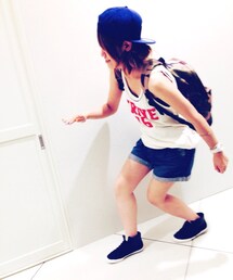 DOUBLE NAME | ロゴノースリチュニック(Tシャツ/カットソー)