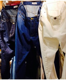 DOUBLE NAME | 3Dデニムサルエルパンツ(デニムパンツ)