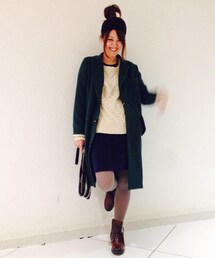 DOUBLE NAME | こういう写真多いです(笑)(チェスターコート)