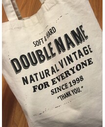 DOUBLE NAME | トートバッグ