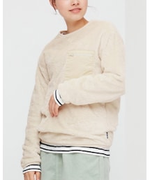UNIQLO | KIDS ファーリーフリースプルオーバー(トップス)