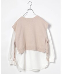 GLOBAL WORK | 【ジュニア】ベストSETチュニックプルオーバー　925859(トップス)