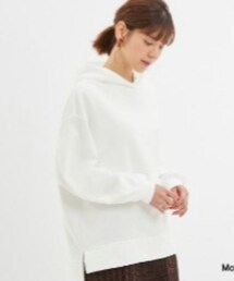 GU | オーバーサイズスウェットプルパーカ(パーカー)