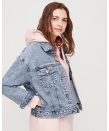 UNIQLO | デニムオーバーサイズジャケット(デニムジャケット)