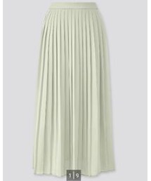 UNIQLO | シフォンプリーツロングスカート(スカート)