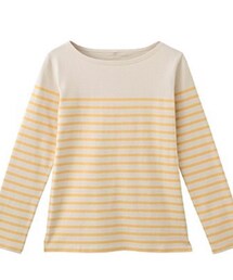 無印良品 | 无印良品条纹打底衫(Tシャツ/カットソー)