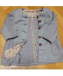 Handmade(ハンドメイド)の「ジャケット/アウター(ノーカラージャケット)」