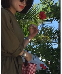 LILY BROWN | シャツワンピース