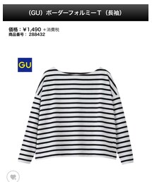GU | Tシャツ/カットソー
