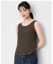 GU | リブ2WAYタンクトップ(タンクトップ)