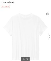 GU | スムースT［半袖］(Tシャツ/カットソー)