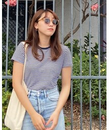 Brandy Melville | ストライプ(Tシャツ/カットソー)