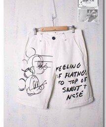雜衣舖時尚服飾精品 | 米奇塗鴉短褲(その他パンツ)
