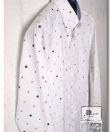 雜衣舖時尚服飾精品 | 細點萊卡時裝襯衫(シャツ/ブラウス)