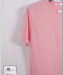 雜衣舖時尚服飾精品 | 粉色素T(Tシャツ/カットソー)