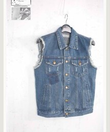 雜衣舖時尚服飾精品 | 不修邊牛仔背心(タンクトップ)