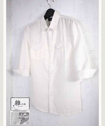 雜衣舖時尚服飾精品 | 棉麻七分袖襯衫(シャツ/ブラウス)