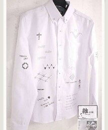 雜衣舖時尚服飾精品 | 牛津塗鴉襯衫(シャツ/ブラウス)