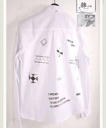 雜衣舖時尚服飾精品 | 牛津塗鴉襯衫(シャツ/ブラウス)