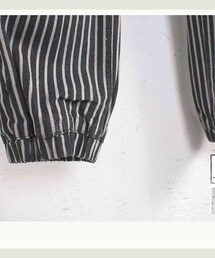 雜衣舖時尚服飾精品 | 直條鬆緊縮口褲(チノパンツ)