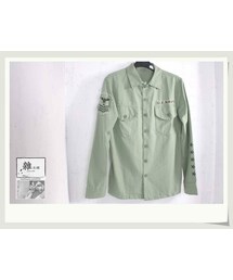 軍風夾克襯衫(ミリタリージャケット)