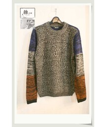 雜衣舖時尚服飾精品 | 拼接撞色毛衣(その他トップス)