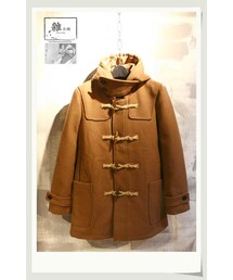 雜衣舖時尚服飾精品 | 厚棒連帽牛角扣大衣(モッズコート)